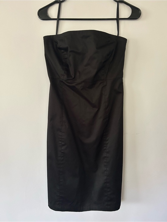 GAP Dresses & Skirts - Gap Vintage Black Ponte Strapless Dress - Size 6 GUC